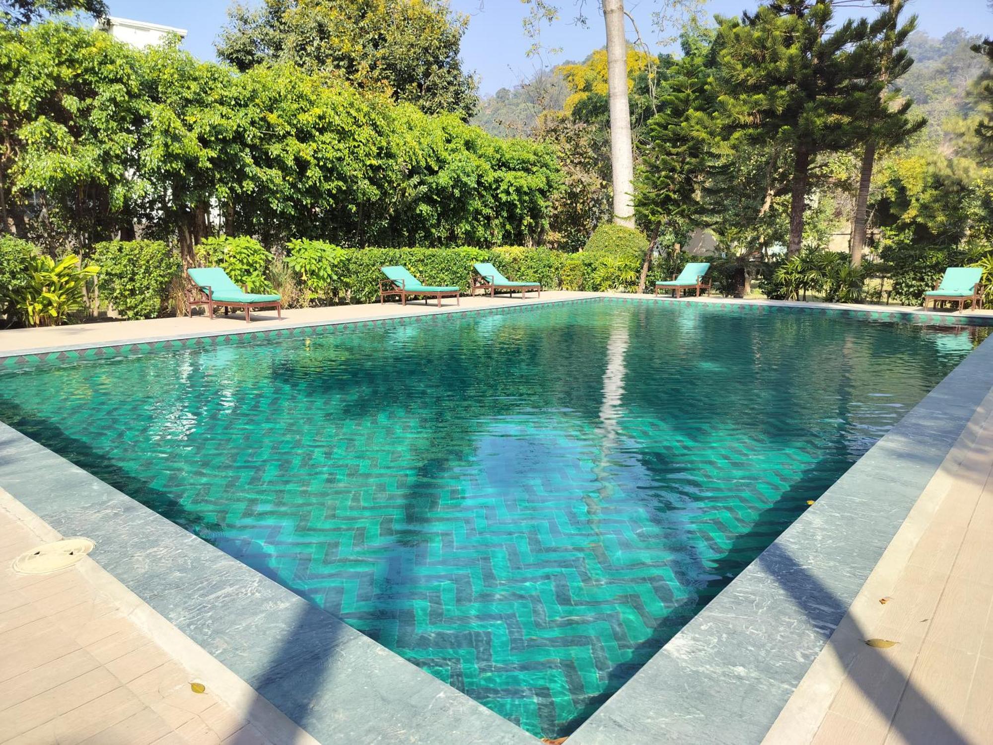 Bel-La Monde Hotel "Riverside" - Jim Corbett Garjia Exterior foto