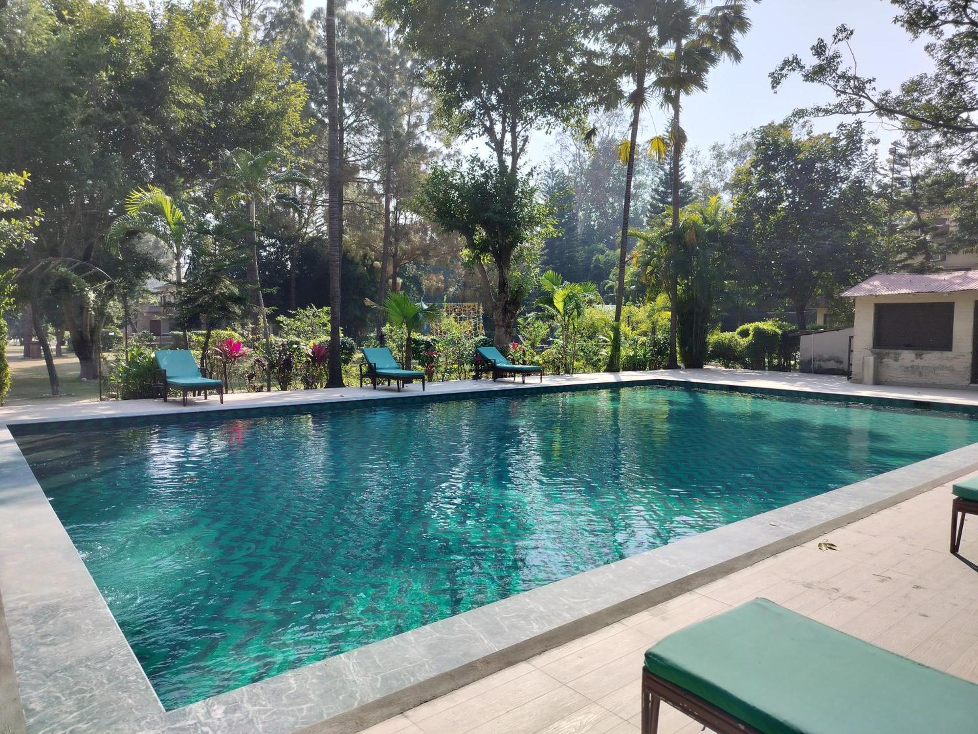 Bel-La Monde Hotel "Riverside" - Jim Corbett Garjia Exterior foto